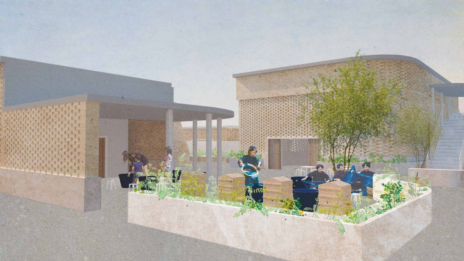 Student work by Architecture student Chris Shaw