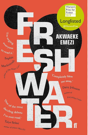 Book cover for Freshwater by Akwaeke Emezi