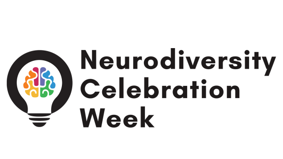 Neurodiversity Celebration Week Logo.