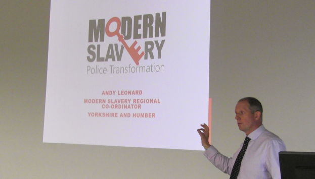 Photo from tackling modern day slavery workshop